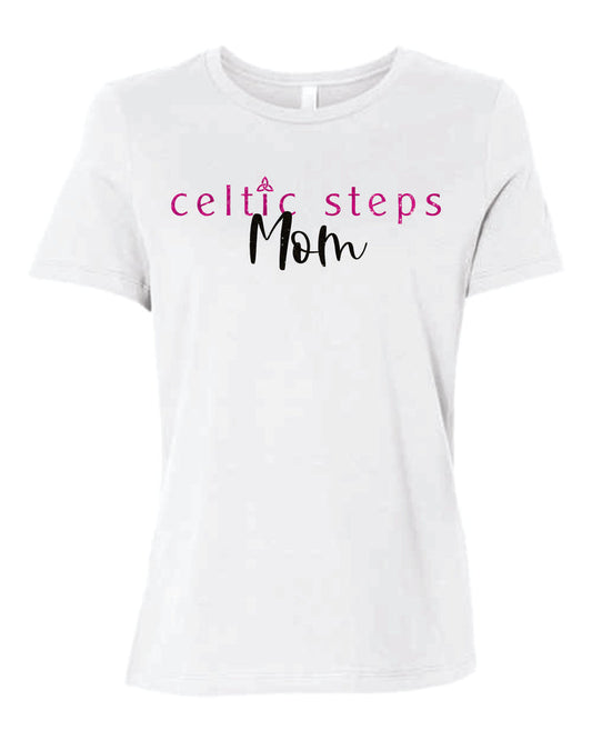 Celtic Steps Mom Ladies Tee- Matte or Glitter