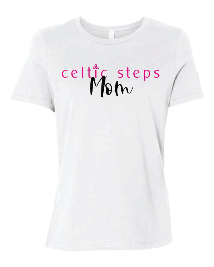 Celtic Steps Mom Ladies Tee- Matte or Glitter