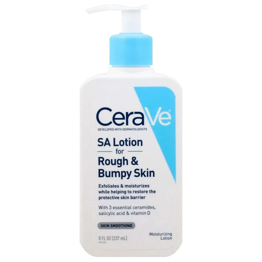 CeraVe SA Renewing Lotion – Exfoliating & Smoothing Moisturizer for Rough and Bumpy Skin (237ml)