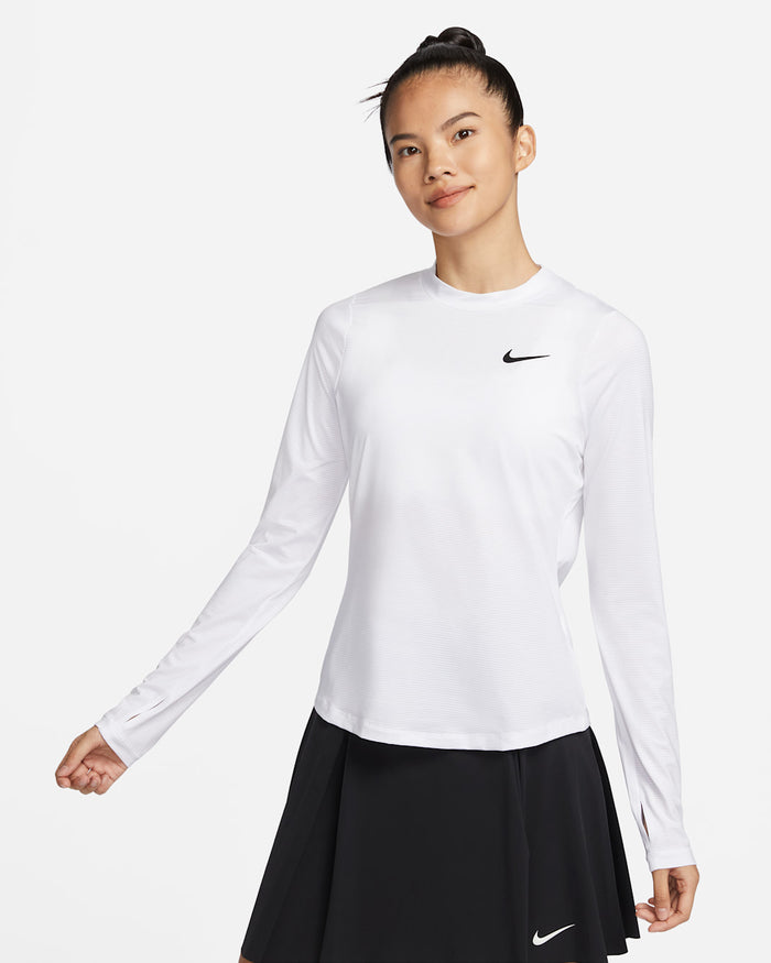 CHANDAIL NIKE NIKE DRI-FIT UV LONG SLEEVE GOLF SHIRT FEMME