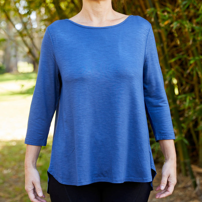 CHANDAIL SWING V NECK 3/4 BAMBOO