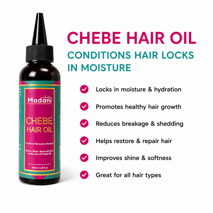 Chebe Hair Care Duo
Moisturize. Strengthen. Grow.