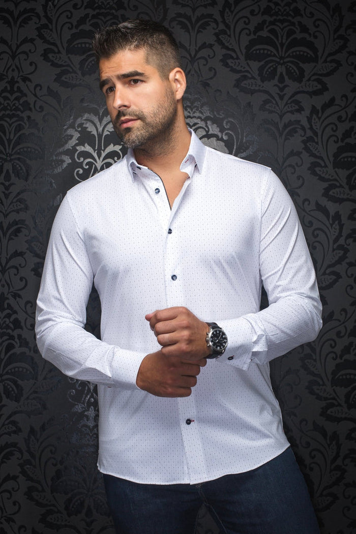 CHEMISE AU NOIR ALEXANDER MANCHES LONGUES