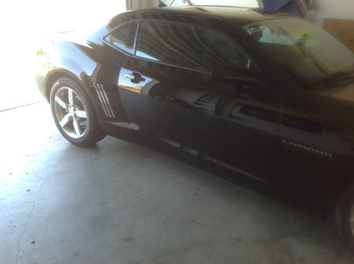 Chevy Camaro 2010-2015 CHROME Side Vent Gills Vinyl Decal Fender Inlays-Full Set
