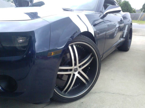 Chevy Camaro 4.25" Fender Hash Stripes Both sides SS RS LT LS Vinyl 2010-2015