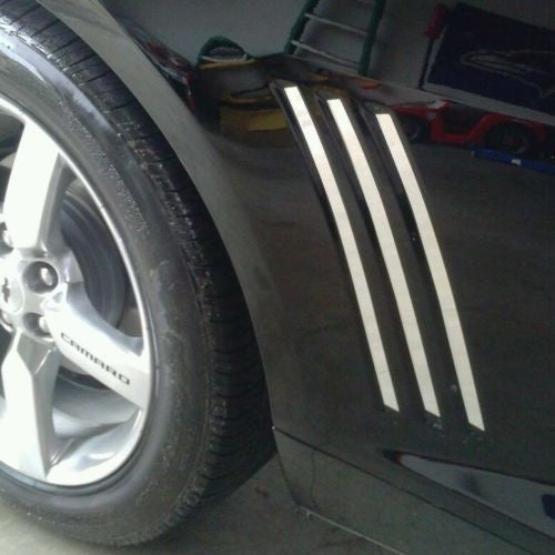 chevy camaro side vent insert Fender vinyl decal (thick)