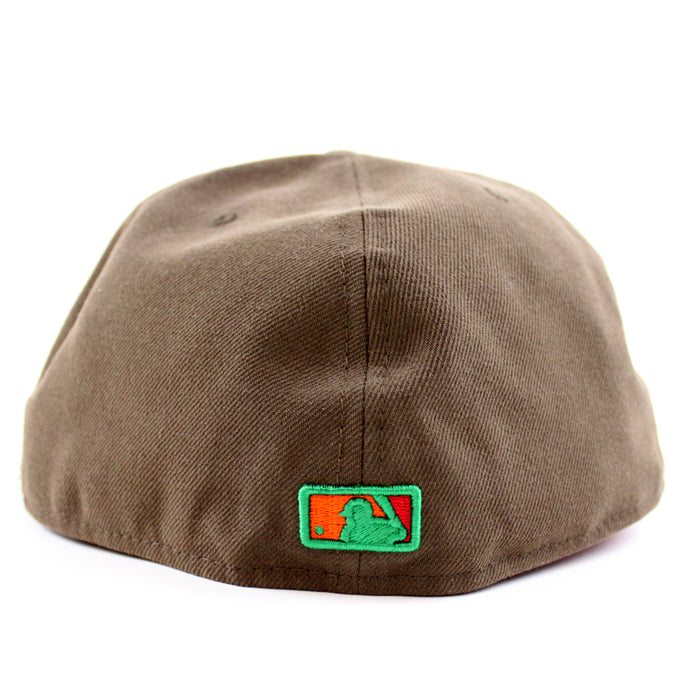 Chicago White Sox New Era Fitted 59FIFTY Hat (BROWN RED GREEN ORANGE GRAY UNDER BRIM)