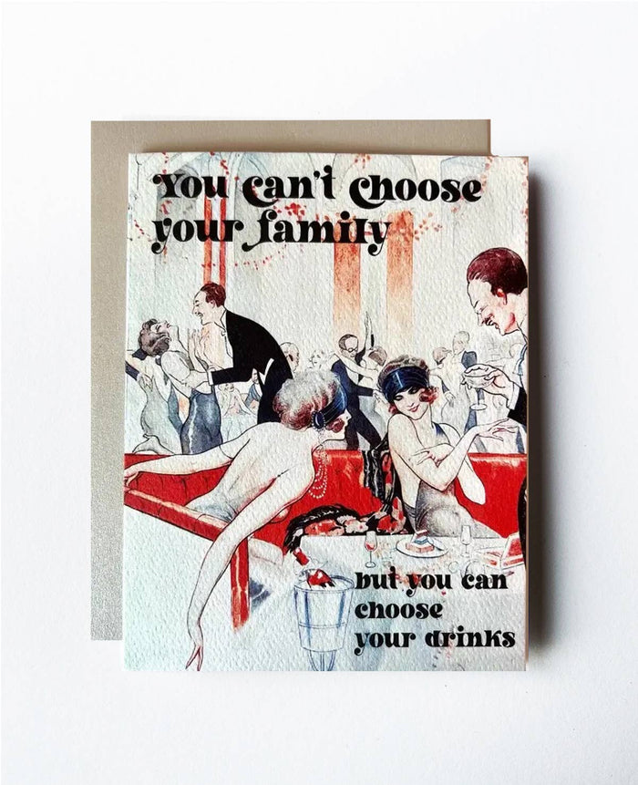 A set of The Twentieth Chosen Family Cards featuring colorful, artistic designs on high-quality card stock.