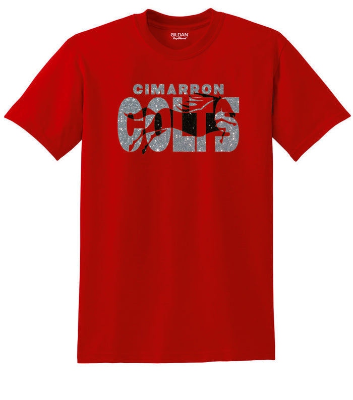 Cimarron Colts Tee - Matte or Glitter