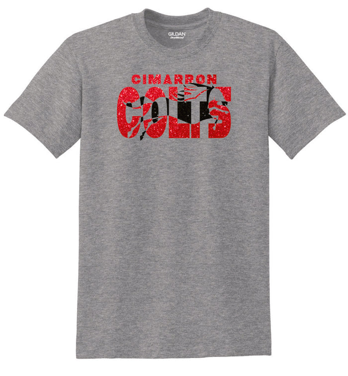 Cimarron Colts Tee - Matte or Glitter