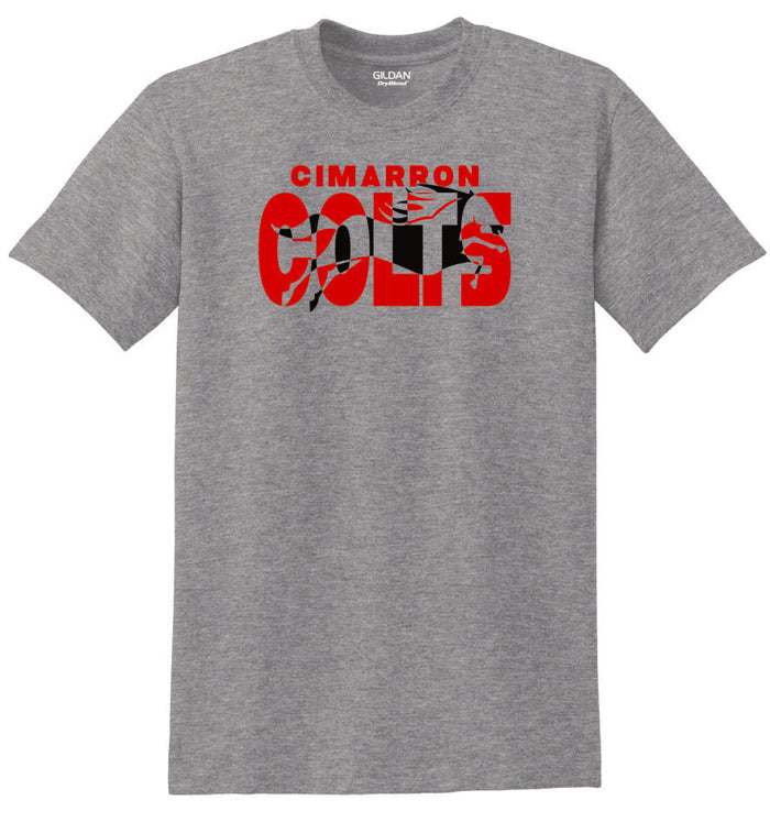 Cimarron Colts Tee - Matte or Glitter