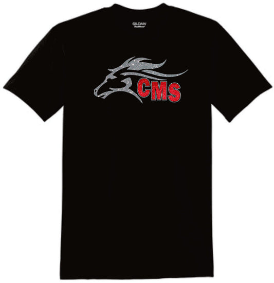 Cimarron Horse Tee - Matte or Glitter