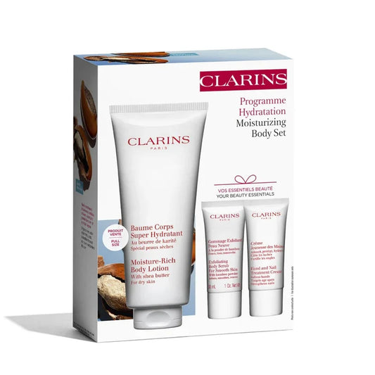 Clarins Gift Set Moisture Rich Body Lotion 200Ml 2 Minis
