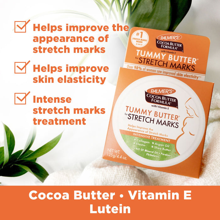 Cocoa Butter Tummy Butter for Pregnancy Stretch Marks 125gm