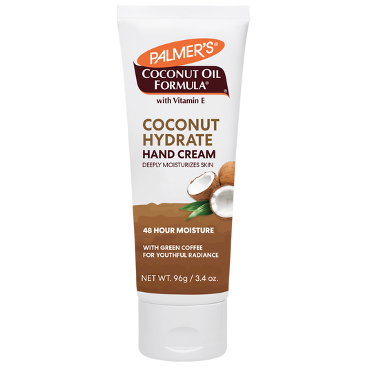 Palmer's Coconut Hydrate Hand Cream with vitamin E and coconut oil.