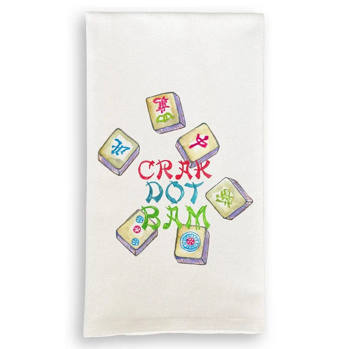 Colorful Tiles Mahjong Towel