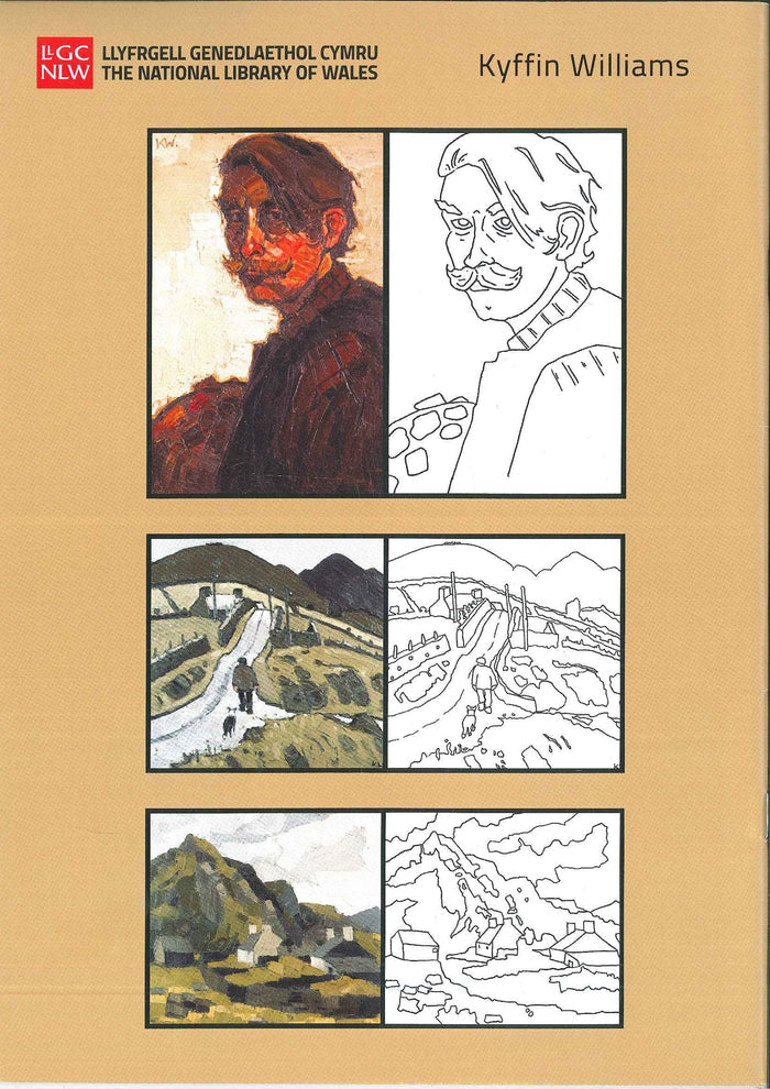 Colouring Book of works by Kyffin Williams