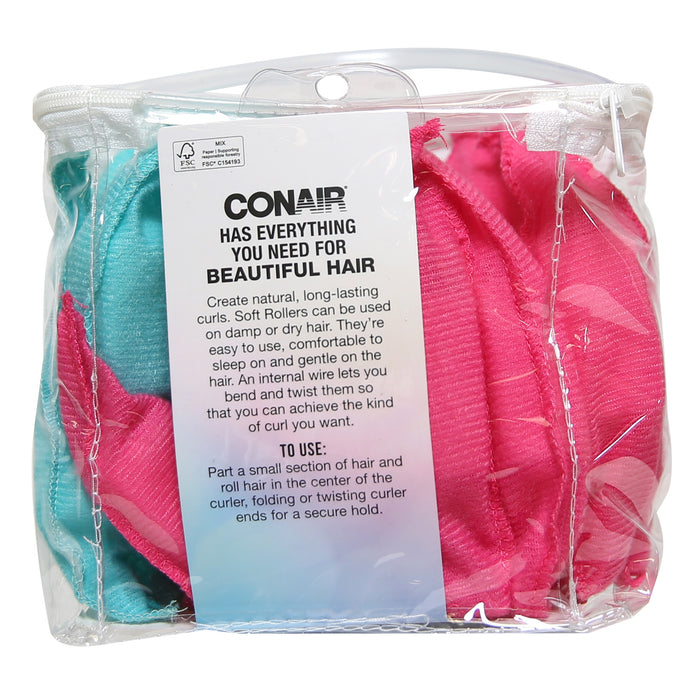 Conair Soft Natural Curls Hair Rollers 24pk