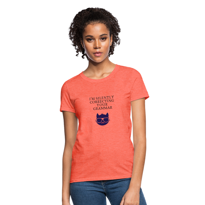 heather coral / S
