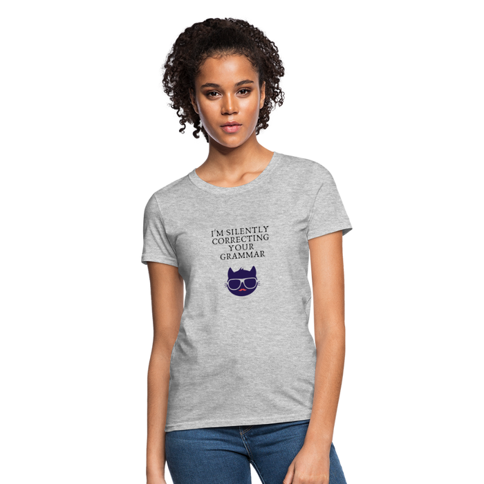 heather gray / S