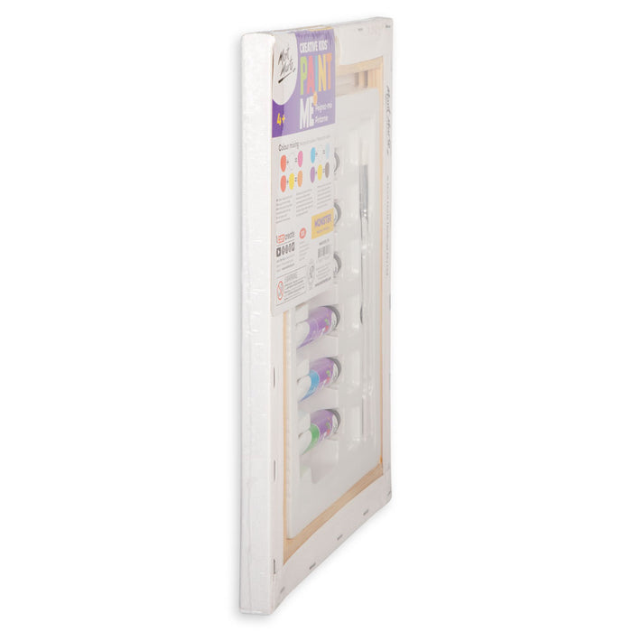 Creative Kids Paint Me Canvas Set 9pc - Dolphin