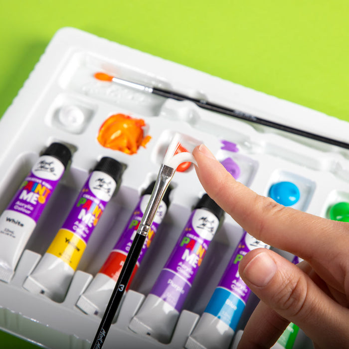 Creative Kids Paint Me Canvas Set 9pc - Toadstool