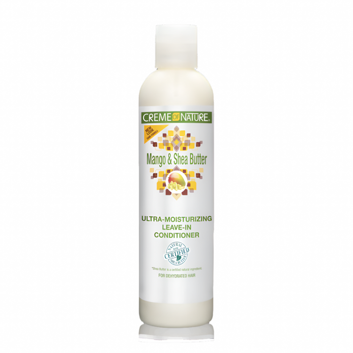 Creme of Nature Certified Natural Ingredients Mango & Shea Butter Ultra-Moisturizing Leave-In Conditioner 8.45oz