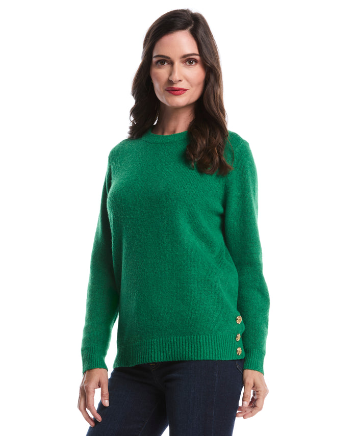 Crew Neck Novelty Sweater (Jolly Green)