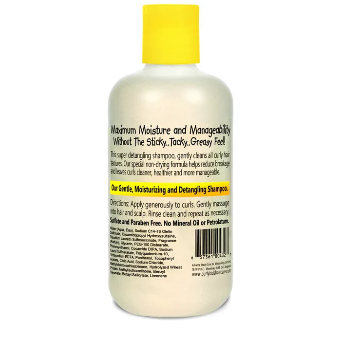 CurlyKids Super Detangle Shampoo 8oz