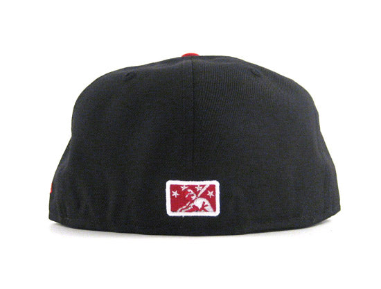Daytona Cubs New Era 59FIFTY Fitted Hat (BLACK RED WHITE GRAY UNDERBRIM)