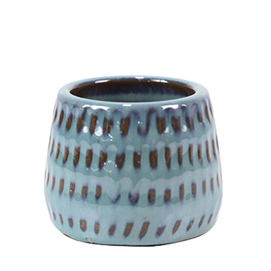 Decorative Mini Pot 3.1" Blue