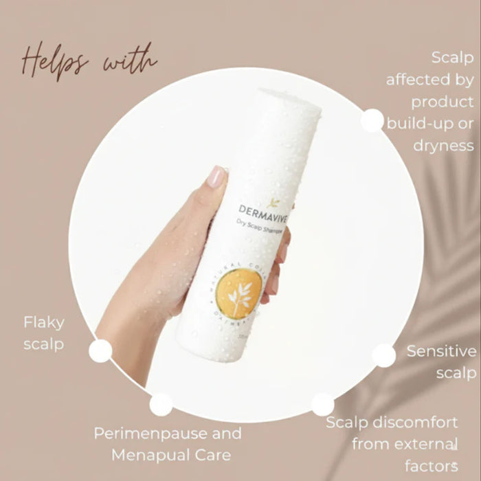 Dermavive Dry Scalp Shampoo - Helps with
