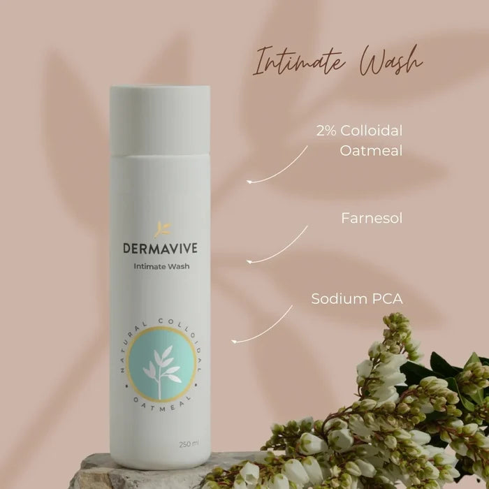 Dermavive intimate wash bottle