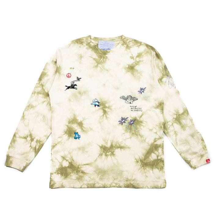 Desire LS Tee (Olive Tie Dye)