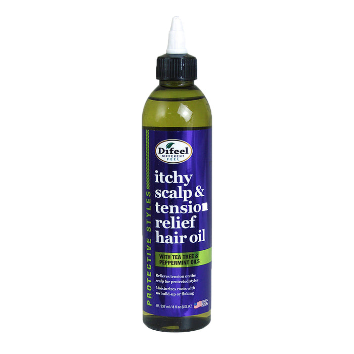 Difeel Itchy Scalp & Tension Relief Hair Oil 8oz/237ml