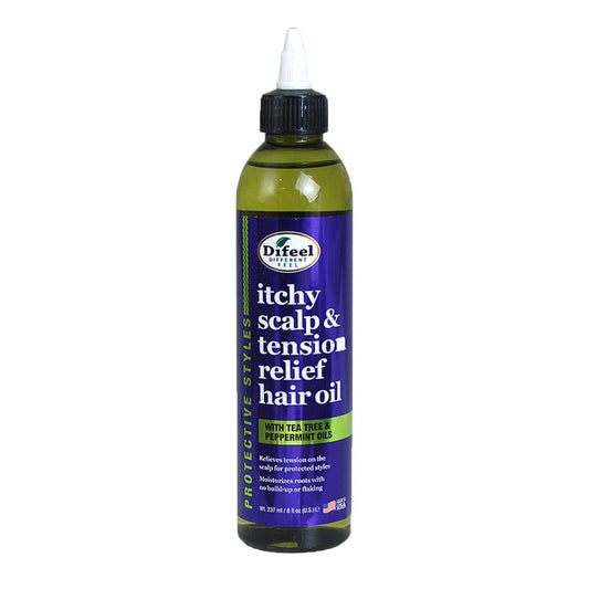 Difeel Itchy Scalp & Tension Relief Hair Oil 8oz/237ml