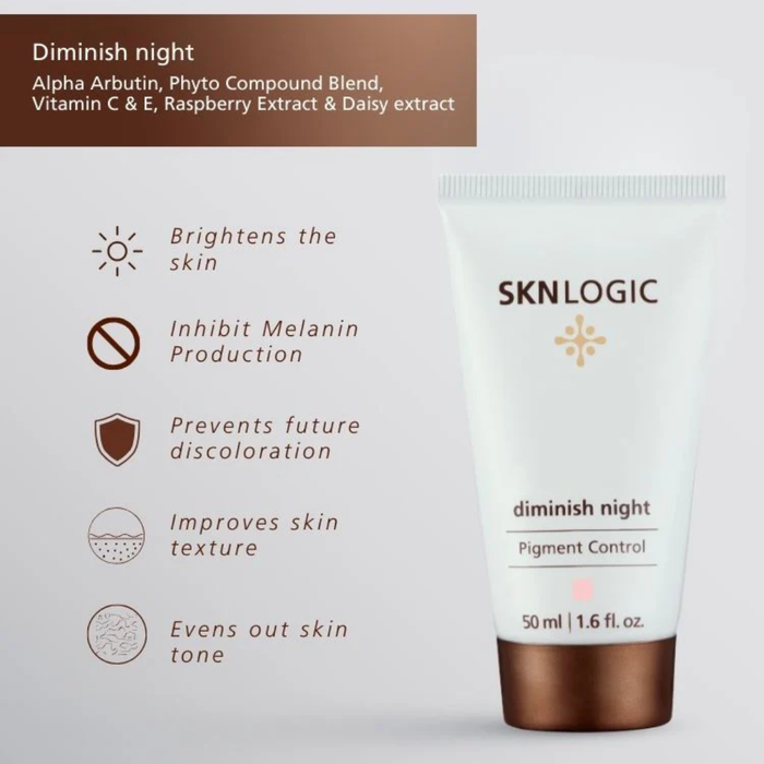 SKN049 SKNLOGIC Diminish Night Pigmentation Control Cream 50ml |