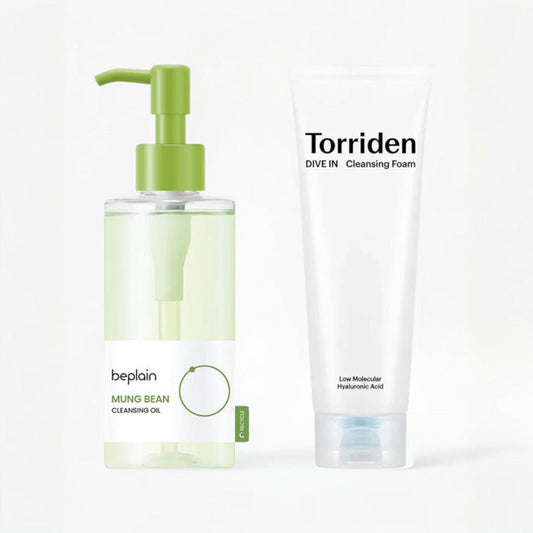 Double Cleanse Set - Beplain & Torriden – Bundles | Korean Skincare Canada - VGLE Beauty