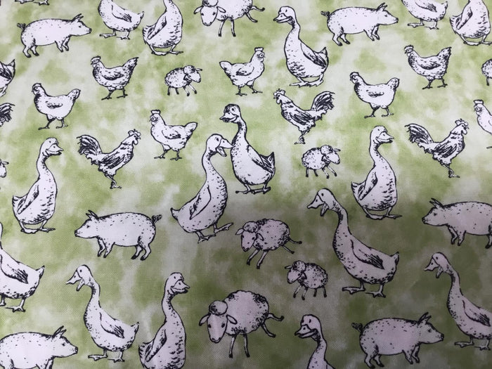 DOWN ON THE FARM (4 YARDS)