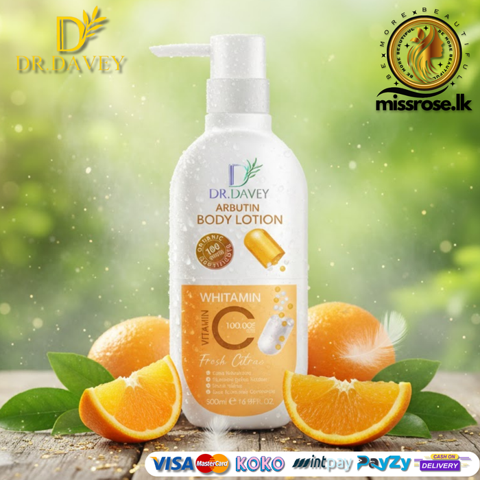 Dr. Davey Arbutin Body Lotion Vitamin C