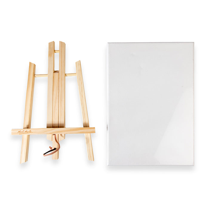 Easel and Canvas Discovery Medium 20 x 30cm (7.9in x 11.9in)