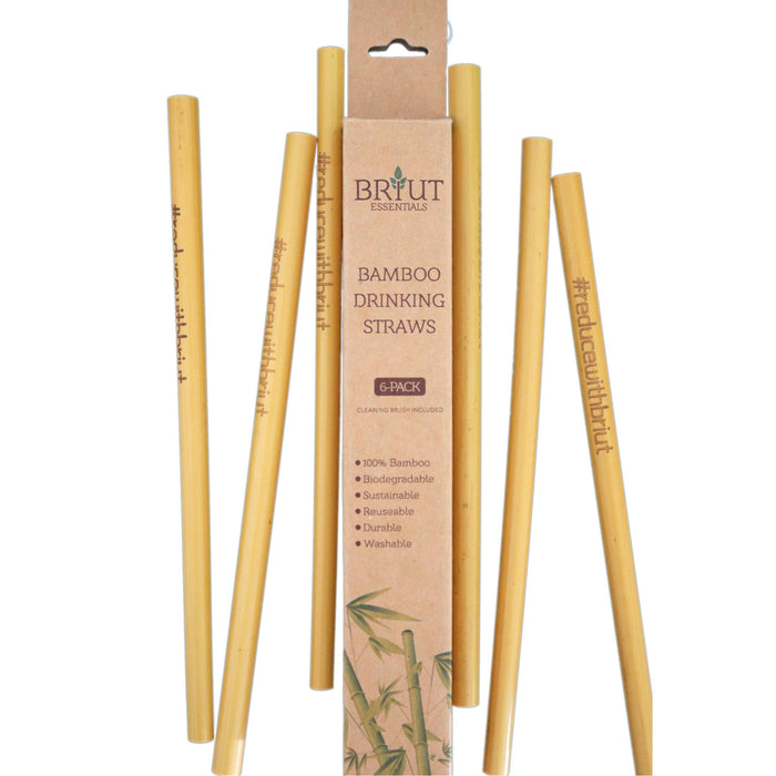 Briut Essentials Eco-Friendly Bamboo Straws