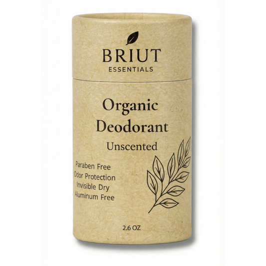 Briut EcoFresh aluminum-free natural organic deodorant stick — hero front