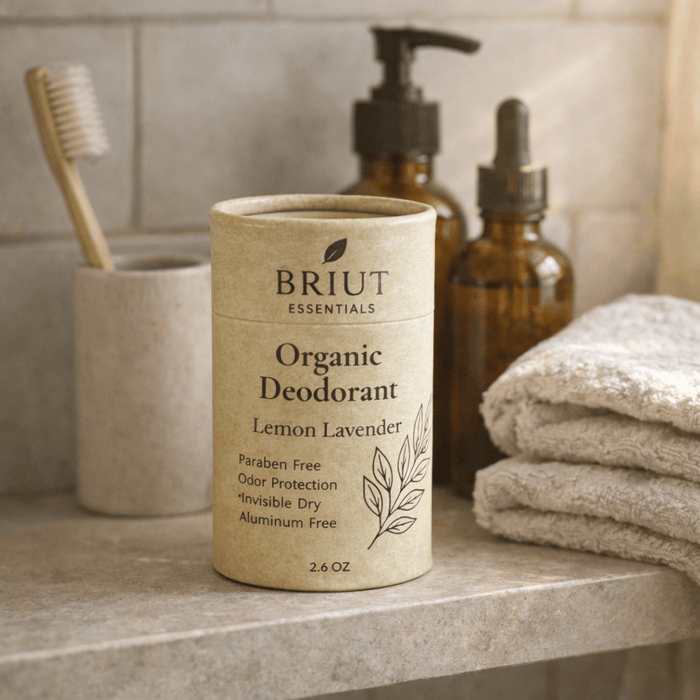 Briut EcoFresh deodorant plant-based formula vegan ingredients