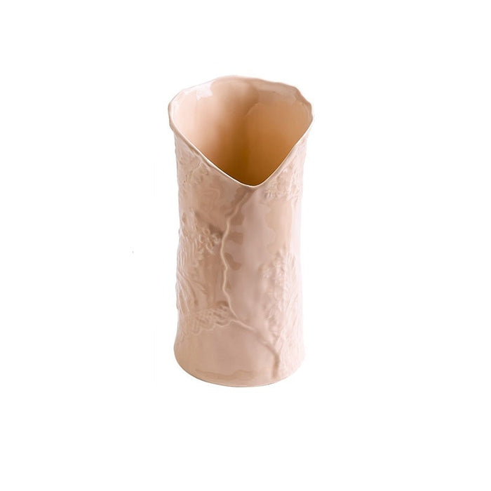 Embossed Peach Vase