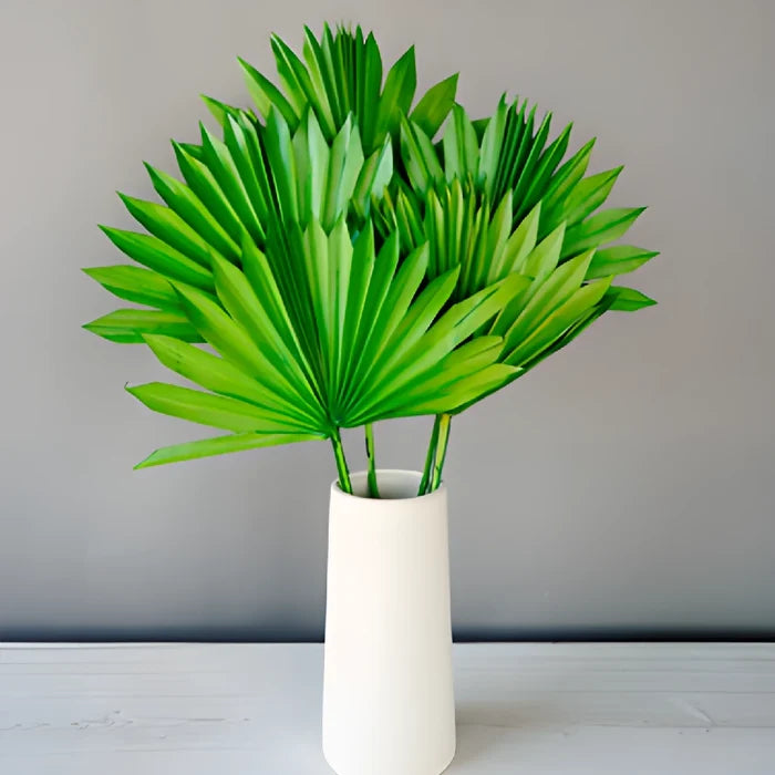 Emerald Green Dried Sun Palm