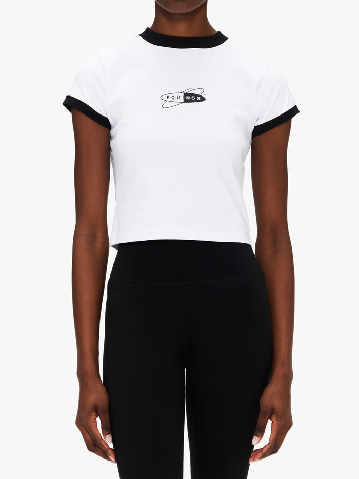 Equinox Retro Ringer Baby Tee