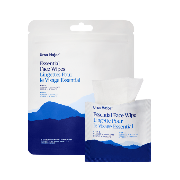 Ursa Major-Essential Face Wipes - 5 pack-Skincare-UrsaMajor_EssentialFaceWipes5ct-01-The Detox Market |