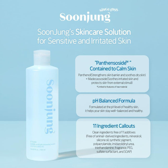 Etude Soonjung 5.5 Cleansing Water 320 mL