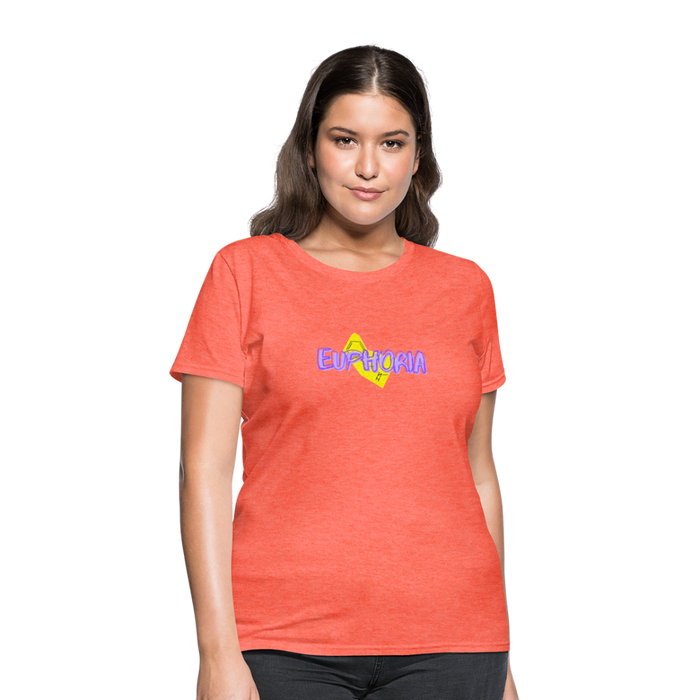 heather coral / S